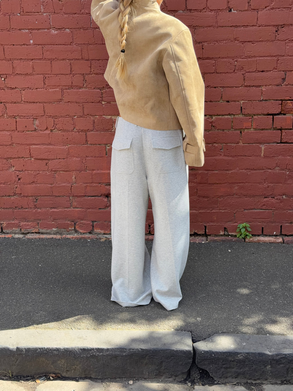 Tailored Sweat Pants Grey