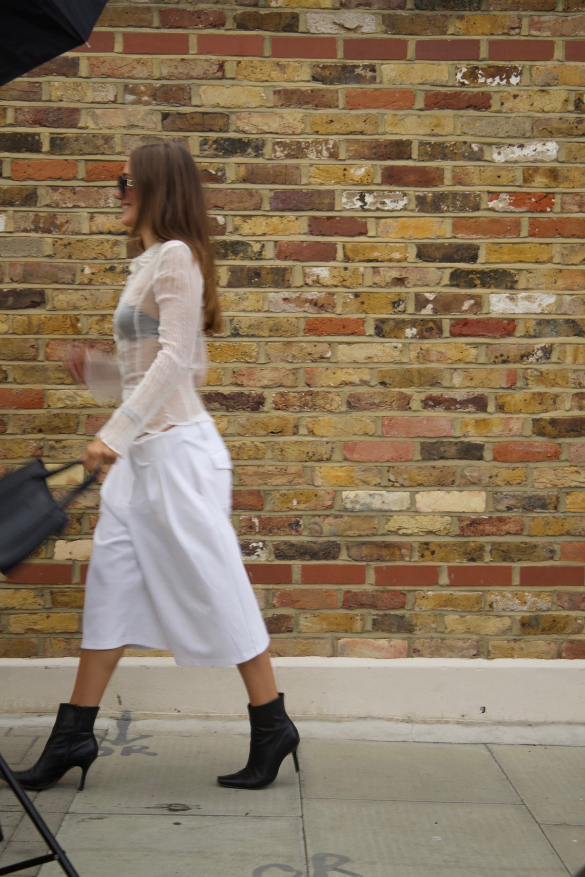 Tailored Sweat Shorts White