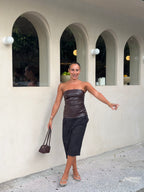 Long Bermuda Shorts Deep Black