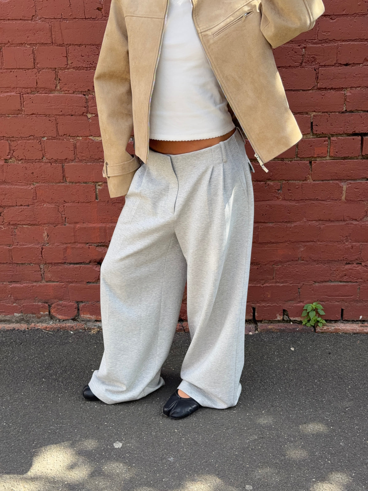 Tailored Sweat Pants Grey