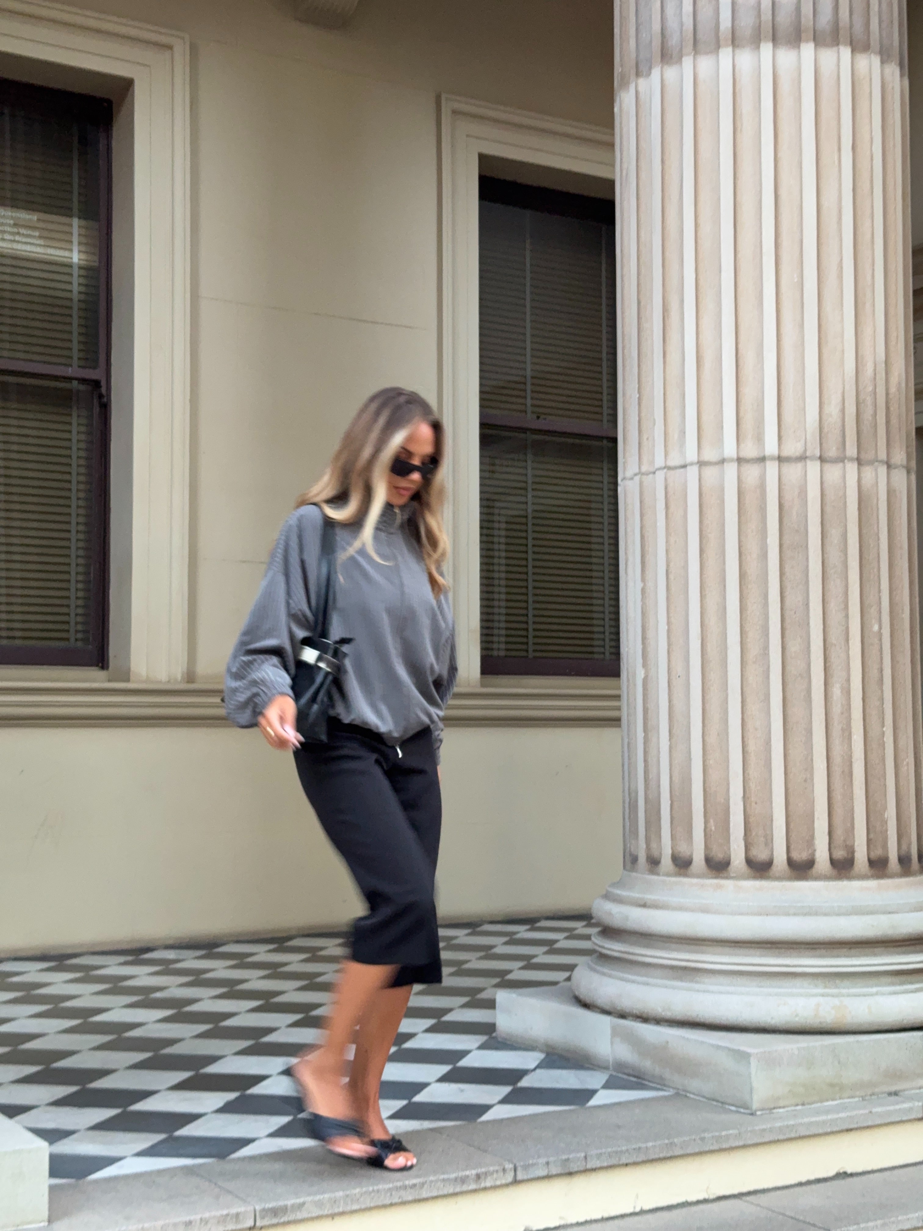 Everyday Soft Black Capri