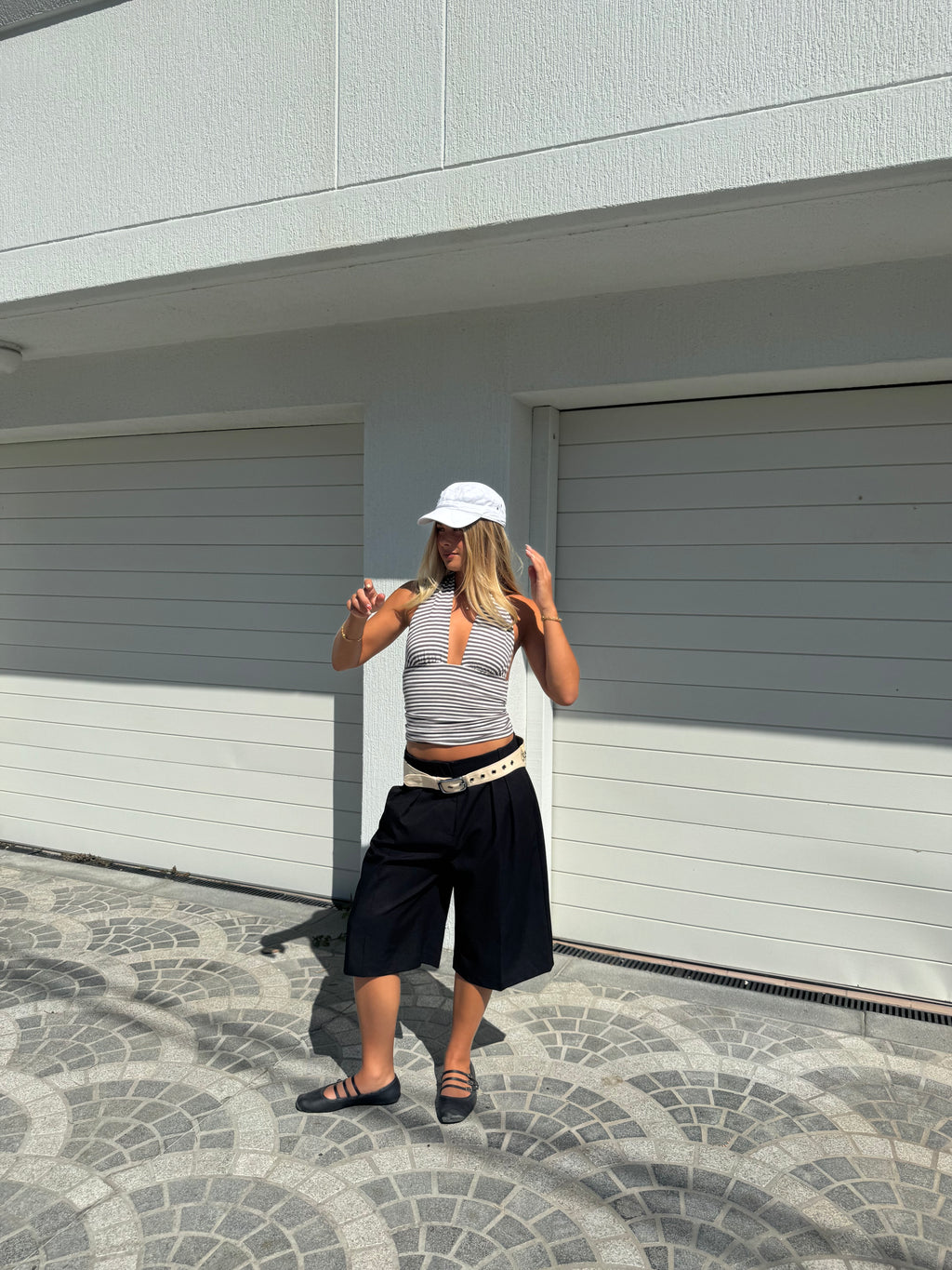 Long Bermuda Shorts Deep Black