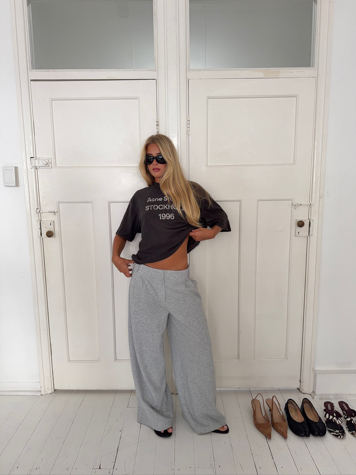 Tailored Sweat Pants Grey