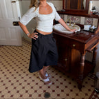 Long Bermuda Shorts Deep Black