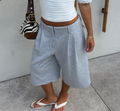 Tailored Sweat Shorts Grey